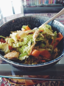 Vietnamese chicken cabbage salad